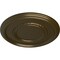 Ekena Millwork Federal Roped Large Ceiling Medallion (Fits Canopies up to 7 3/4"), 17 3/8"OD x 1 1/8"P, Brass CM17FEBRS - alternate 2